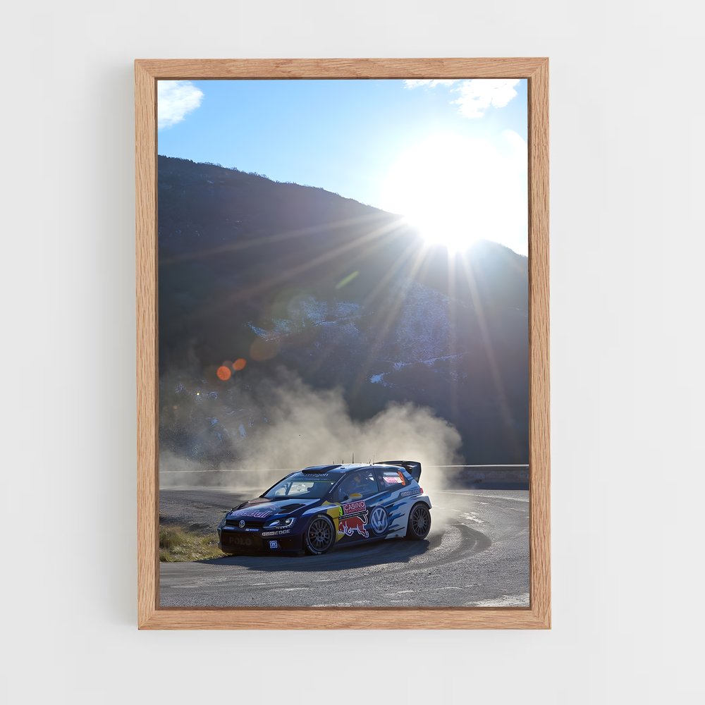 Poster Rallye Énergique – affiche Volkswagen (vue 4)